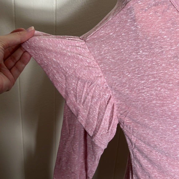 Pink Ruffle Sleeve Top - Picture 3 of 5